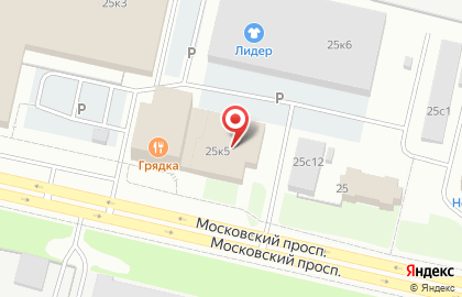 Торгово-сервисная компания Автолэнд на Московском проспекте на карте