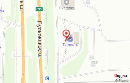 Fazer Baker`s Market на Пулковском шоссе на карте