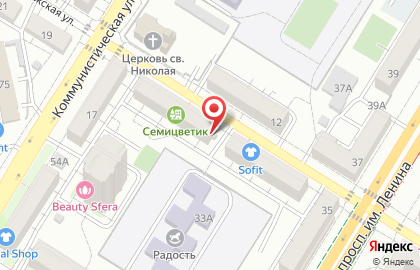 Ателье в Волгограде на карте