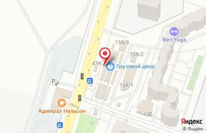 Киоск по продаже хлебобулочных изделий в Левобережном районе на карте