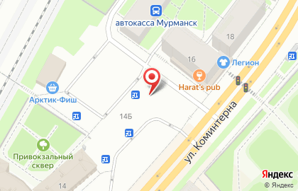 Магазин Рыбный в Мурманске на карте
