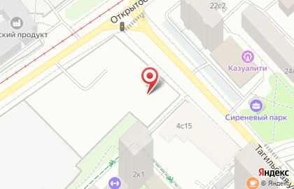 Автосервис Твой сервис на Бульваре Рокоссовского на карте