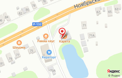 Гостиничный комплекс Ямская застава на карте