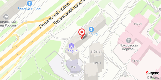  Стоматологическая клиника ЭспаДент на Ленинском проспекте на карте