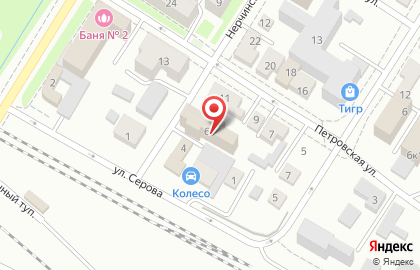 Специализированный магазин сантехники Термалюкс на Нерчинской улице на карте