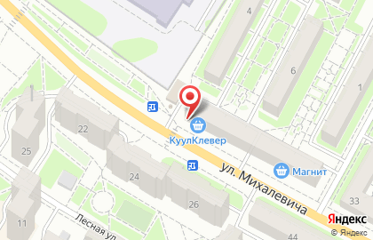 Пункт самовывоза IML на улице Михалевича на карте