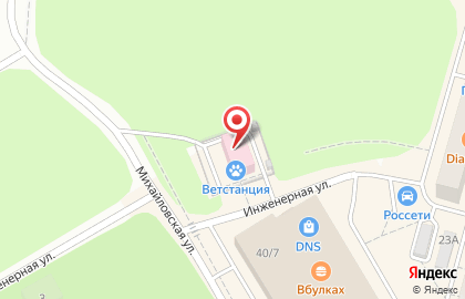Ветеринарная Станция Петродворцового Района и г. Ломоносова на карте