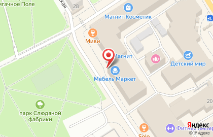 Магазин-салон Империя на улице Максима Горького на карте