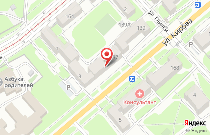 Магазин Красное & Белое в Туле на карте