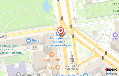 Магазин Печенькин дом на Красном проспекте на карте