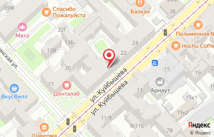 Агентство недвижимости РусланD в Петроградском районе на карте