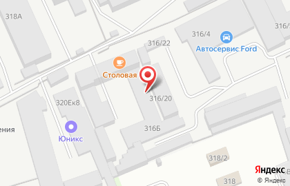 Торговая фирма на шоссе Космонавтов на карте