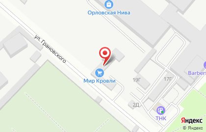 Мир кровли в Орле на карте