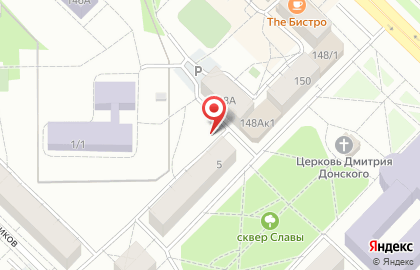 Метелица на улице Республики на карте