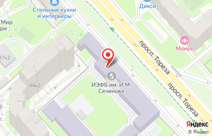 Институт эволюционной физиологии и биохимии им. И.М. Сеченова РАН на карте
