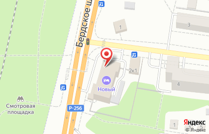 ПАНТЕР СИБ на Новосибирской улице на карте