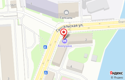 Тренажерный зал Аннушка на Гапсальской улице на карте