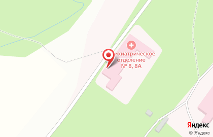 Костромская областная психиатрическая больница на Больничной улице на карте