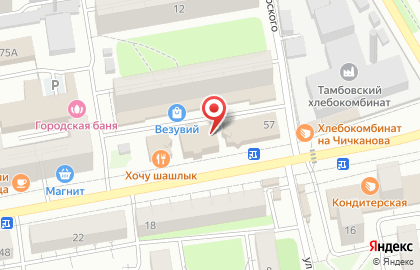 Школа танцев Exit Space на улице Чичканова на карте
