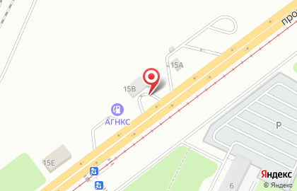 Автосервис АвтоГазСервис на проспекте Металлургов на карте