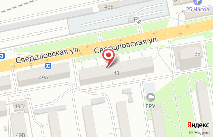 ООО Агора на Свердловской улице на карте
