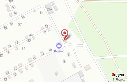 Продуктовый магазин в Барнауле на карте
