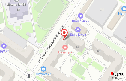Филиал в РЕСО-Гарантия на улице Станислава Карнацевича на карте