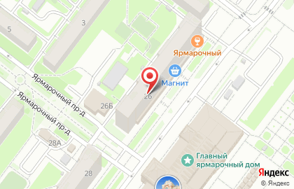 Просто на Московской на карте