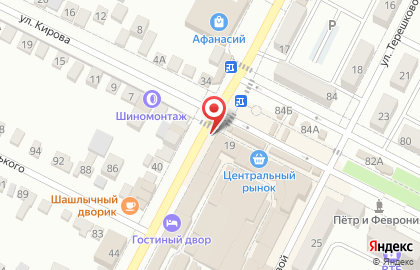 Магазин Мечта хозяйки на Ставропольской улице на карте