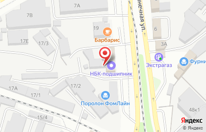 Компания по производству натяжных потолков Лидер на карте