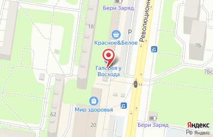 Банкомат Поволжский банк Сбербанка России на Революционной улице, 18а на карте