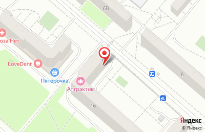 Цветочная мастерская Lavanda на проспекте Комарова на карте