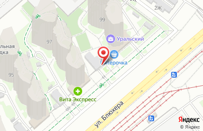 Отдел продаж Уральский на карте