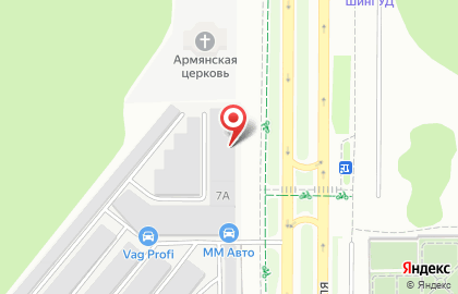 Газель-Сервис в Курчатовском районе на карте