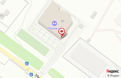 СДЮСШОР №11 Ледовый комплекс в Октябрьском районе на карте