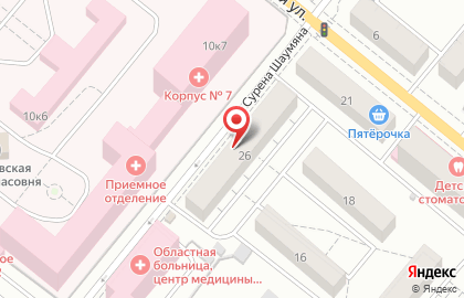 Страховая группа Спасские ворота-М на улице Сурена Шаумяна на карте