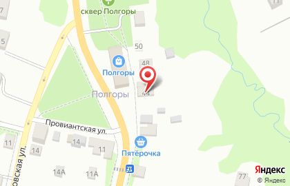 Фабрика натяжных потолков Еврострой на карте