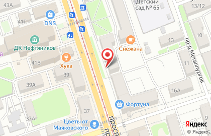Мясной магазин Птичий дворик на проспекте Ленина на карте
