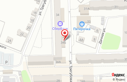 Среднерусский банк Сбербанка России на Узловой улице, 34б на карте