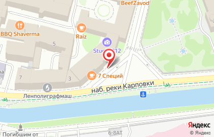 Компания Строймастер в Петроградском районе на карте