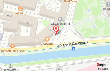 Компания Строймастер в Петроградском районе на карте