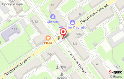 Акрон на Предтеченской улице на карте