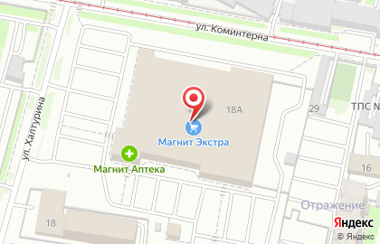Салон оптики Айкрафт на улице Сойфера на карте