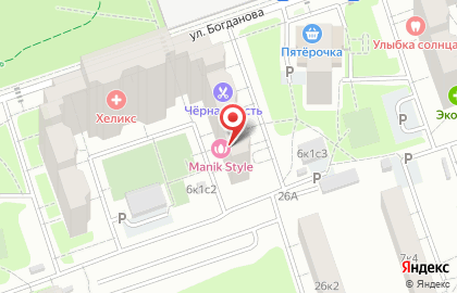 Кабинет подолога Рудновская Ольга Алексеевна на карте