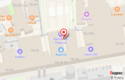 Отель и кафе Red Brick на Рочдельской улице на карте