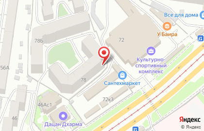 Продуктовый магазин Хороший в Октябрьском районе на карте