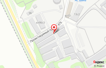 Автостоянка Донской, ГСКУ на карте