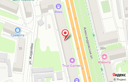 Киберспортивная арена True Gamers на проспекте Ленина на карте
