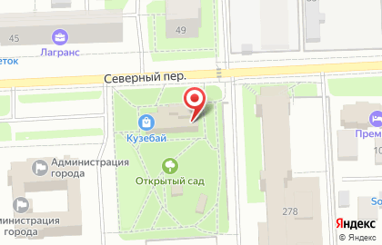 Книжный магазин Кузебай на карте
