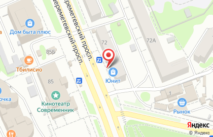 Аптека Антей на Шереметевском проспекте на карте